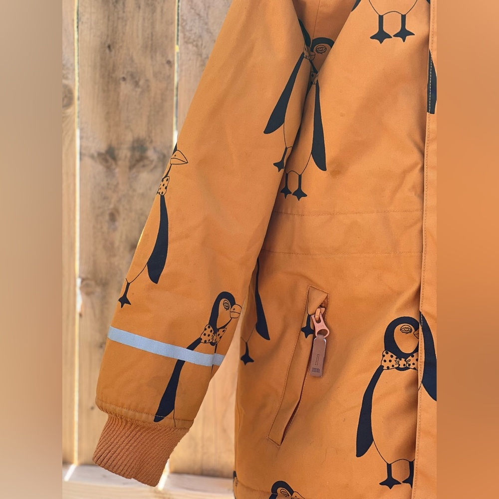 Mini Rodini Brown K2 Penguin Parka For kids All Genders - Picture 15 of 16